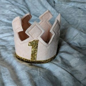 1st bday crown